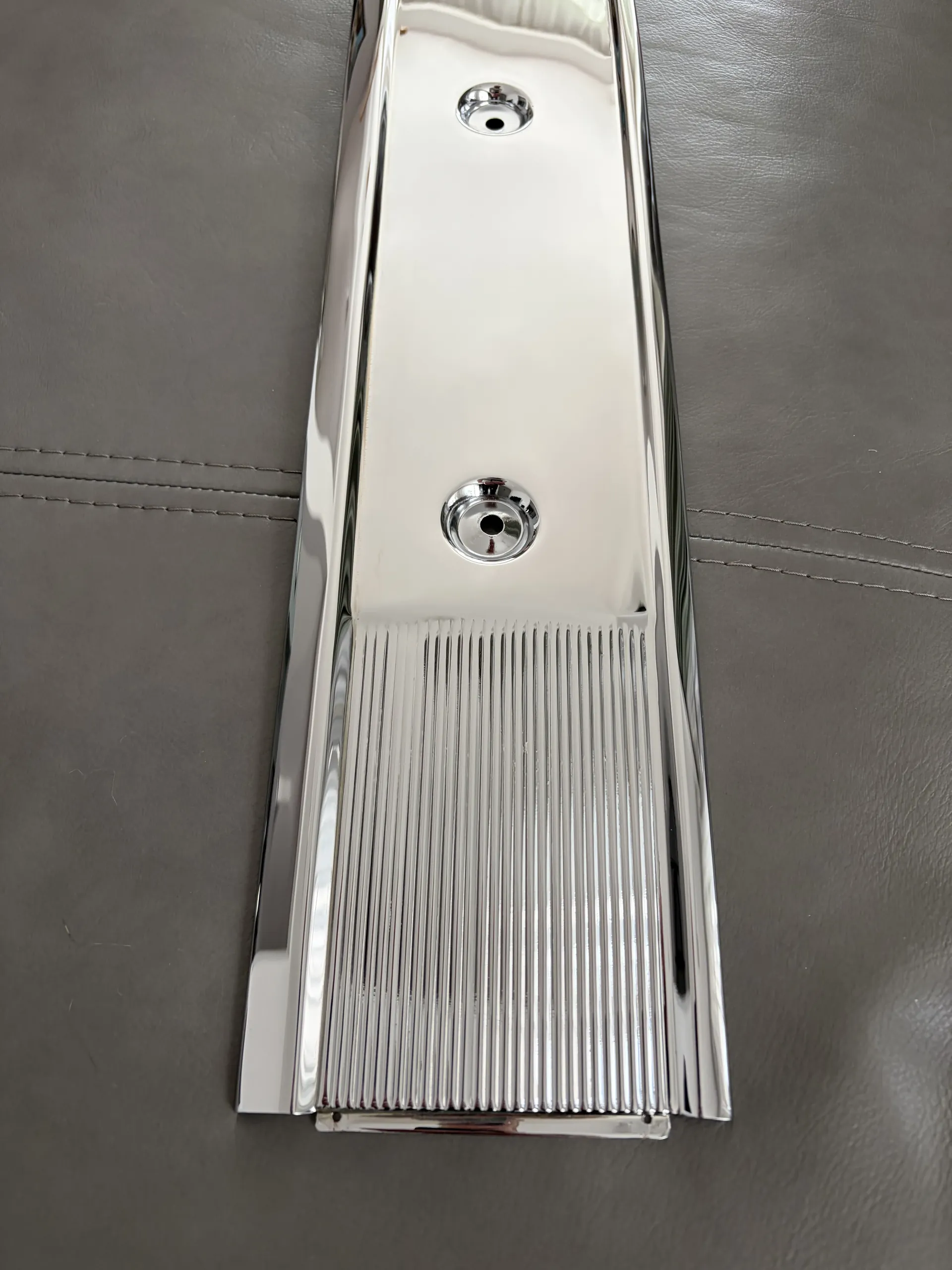 Restored BMW rear panel component — view 2