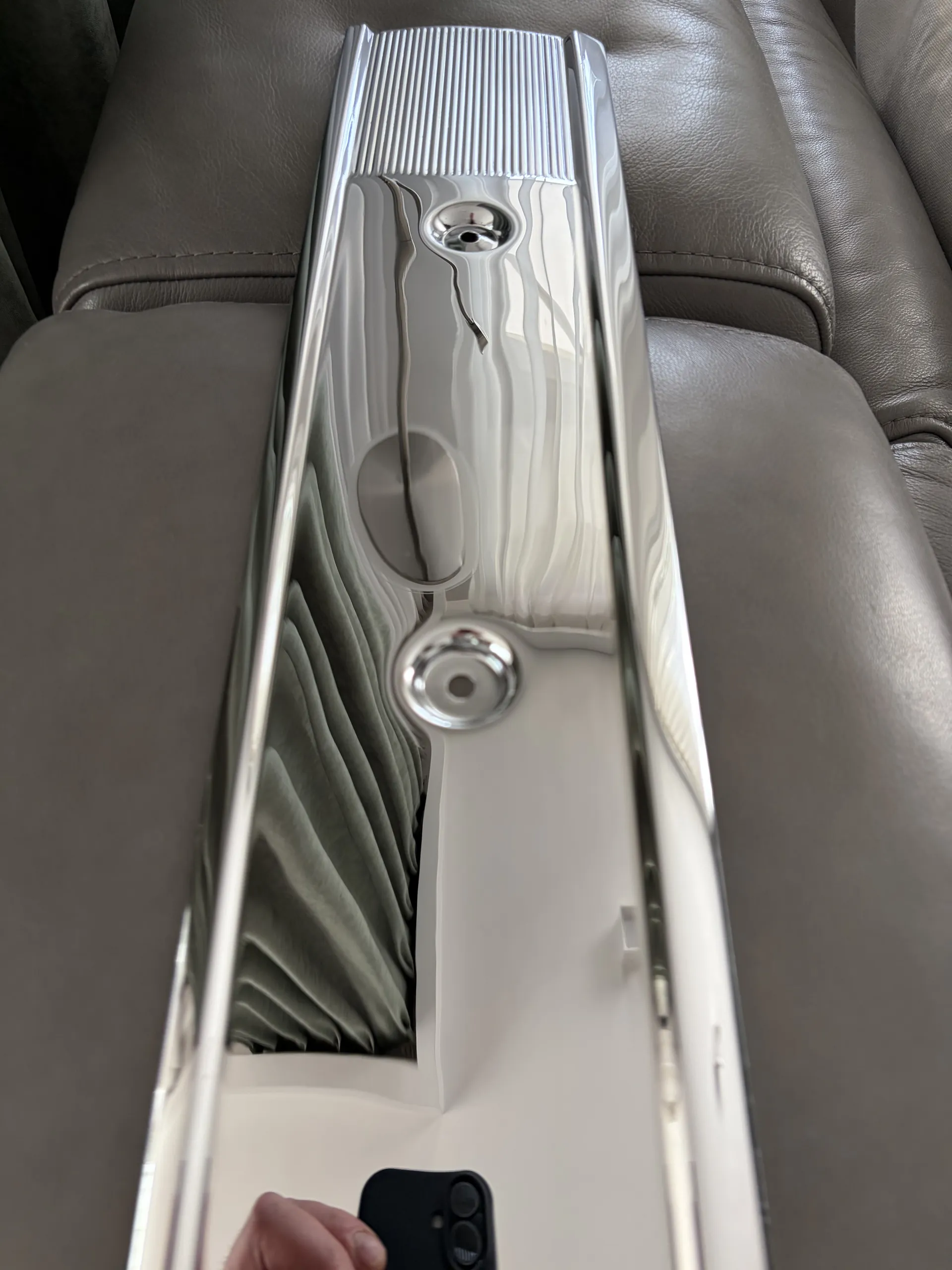 Restored BMW rear panel component — view 7