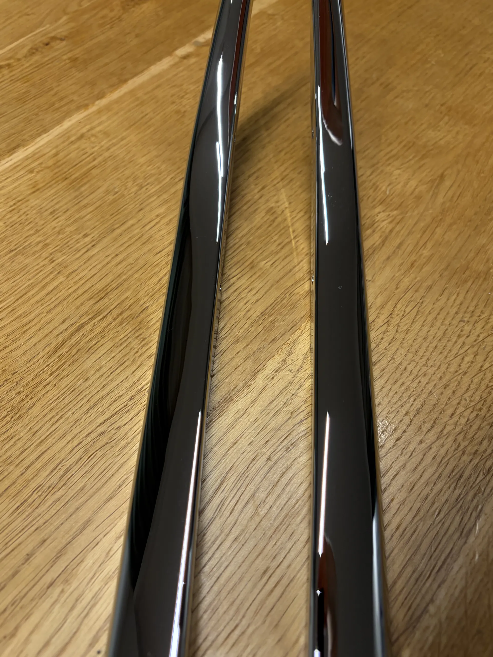 Restored BMW lower rear side-window trim — view 5