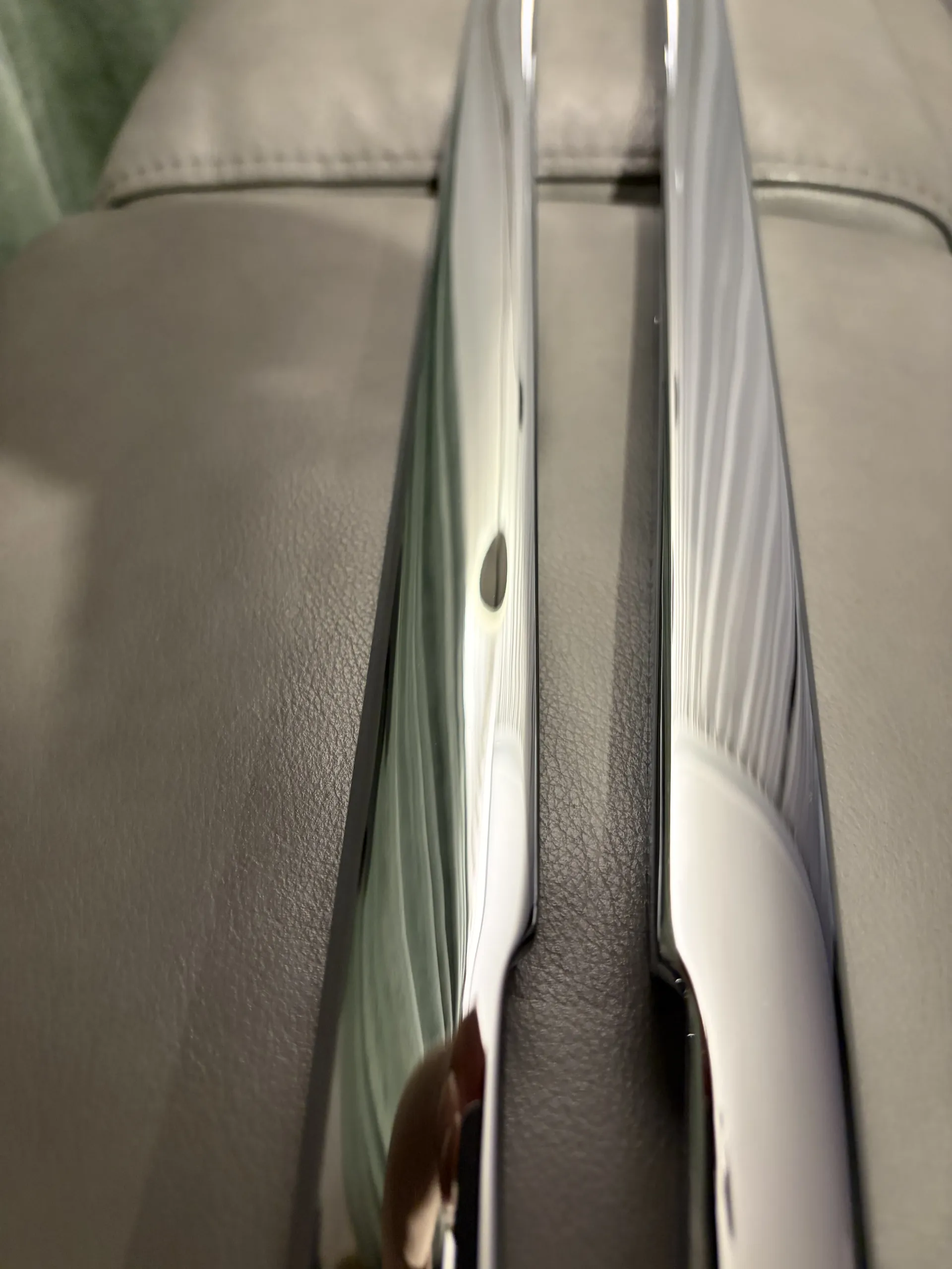 Restored BMW lower rear side-window trim — view 13