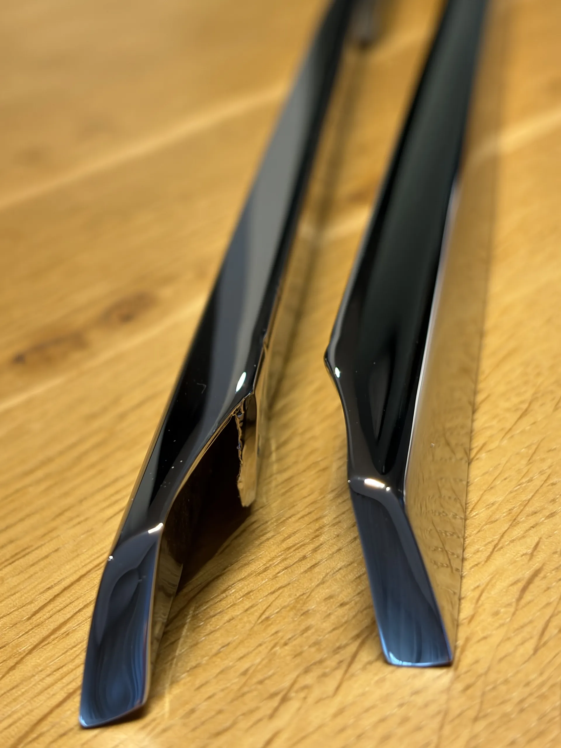 Restored BMW upper door trim — view 3