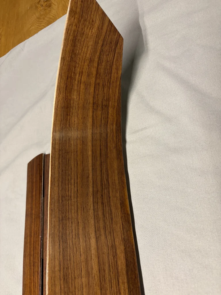 Restored BMW dashboard wood trim
