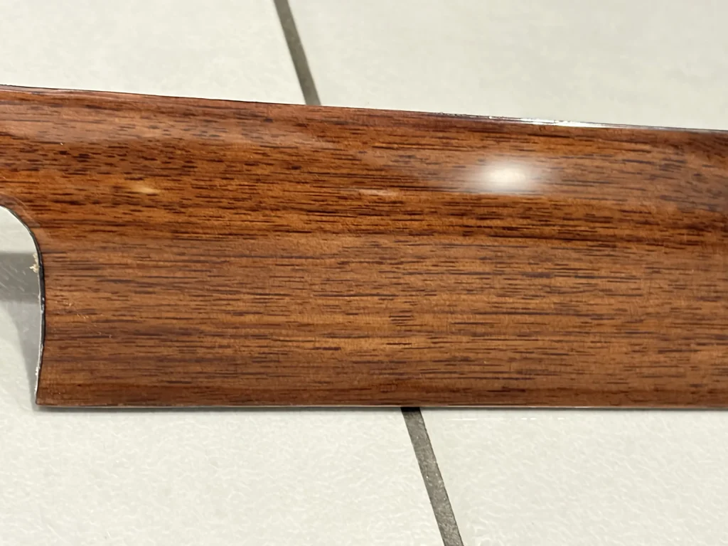 Restored BMW dashboard wood trim